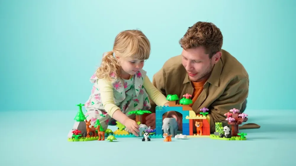DUPLO® 10446 Familias de animales salvajes 3 en 1
