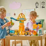 DUPLO® 10476 Obra de construcción y vehículos 3 en 1