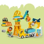 DUPLO® 10476 Obra de construcción y vehículos 3 en 1
