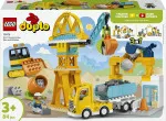 DUPLO® 10476 Obra de construcción y vehículos 3 en 1
