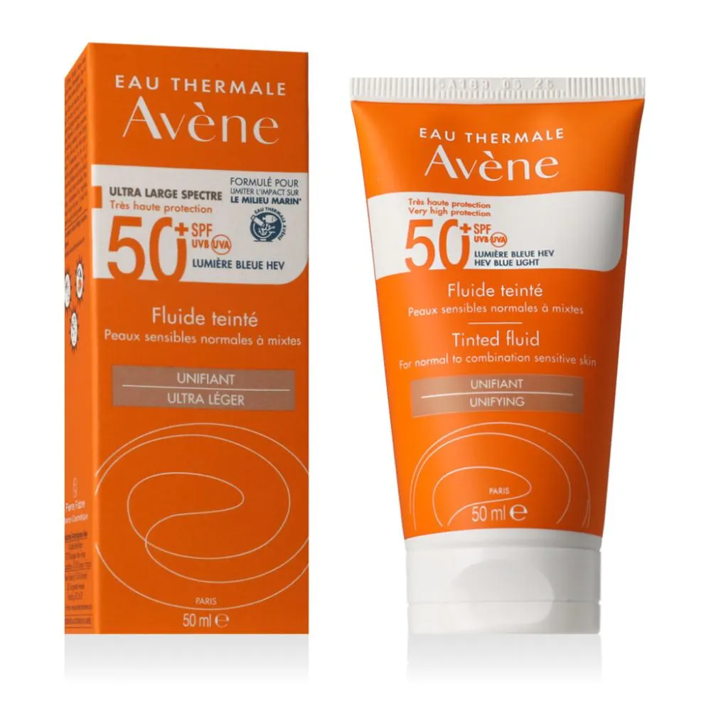 Eau Thermale Fluido con color SPF 50+ 50 ml