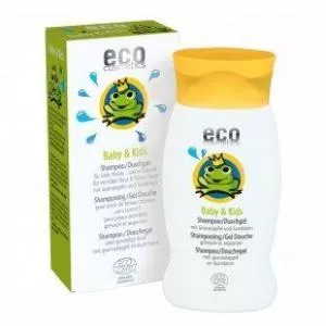 Eco Cosmetics Champú y gel de ducha para bebés en uno BIO (200 ml)