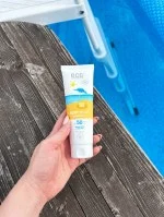 Eco Cosmetics Leche solar Neutral sin perfume SPF 50 BIO (125 ml) - con filtros minerales naturales