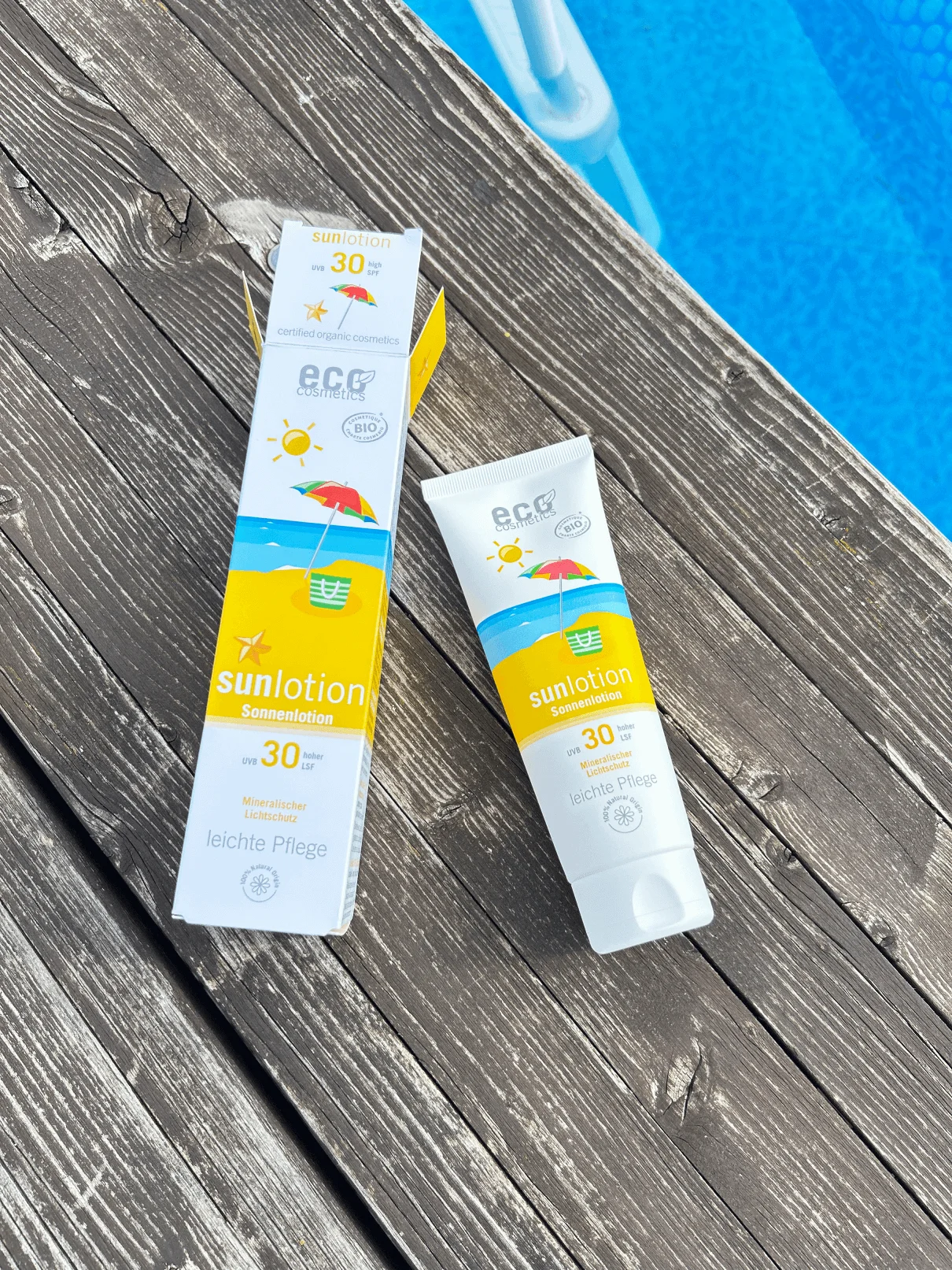 Eco Cosmetics Leche solar SPF 30 BIO (125 ml) - con óxido de zinc