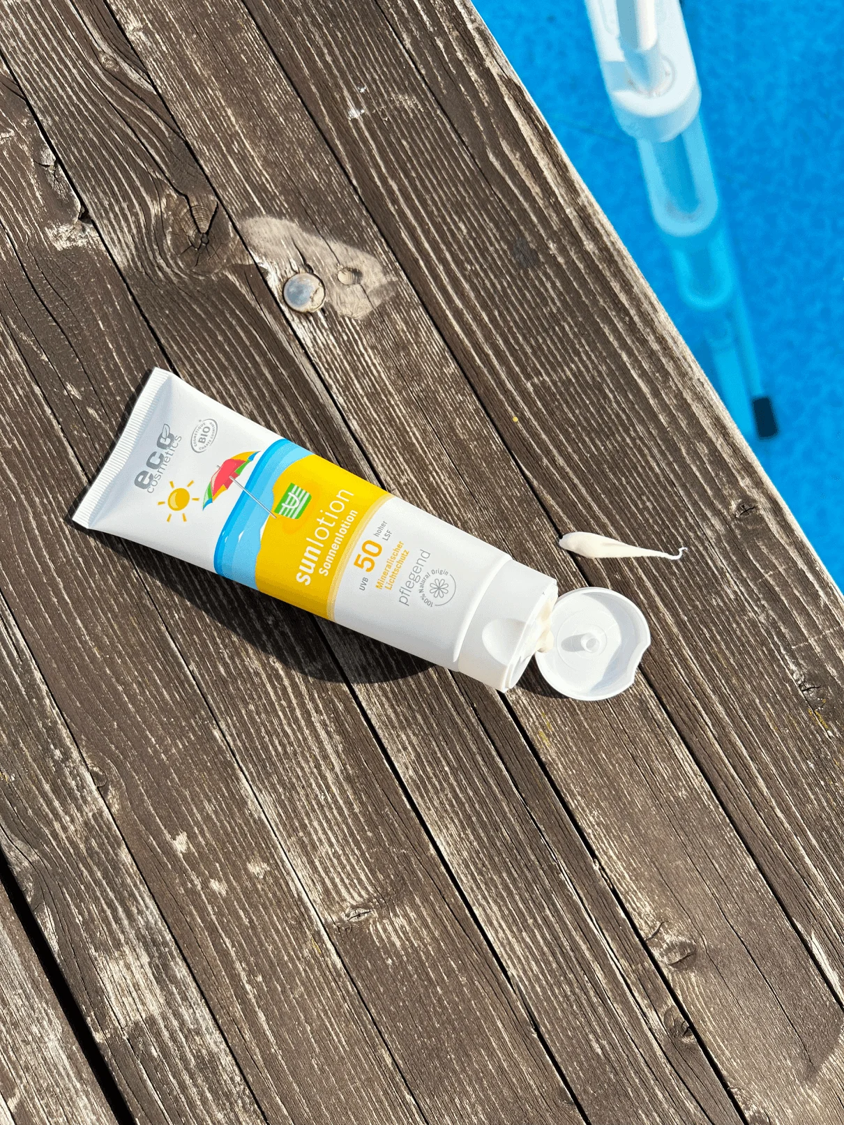 Eco Cosmetics Leche solar SPF 50 BIO (125 ml) - con filtros minerales naturales