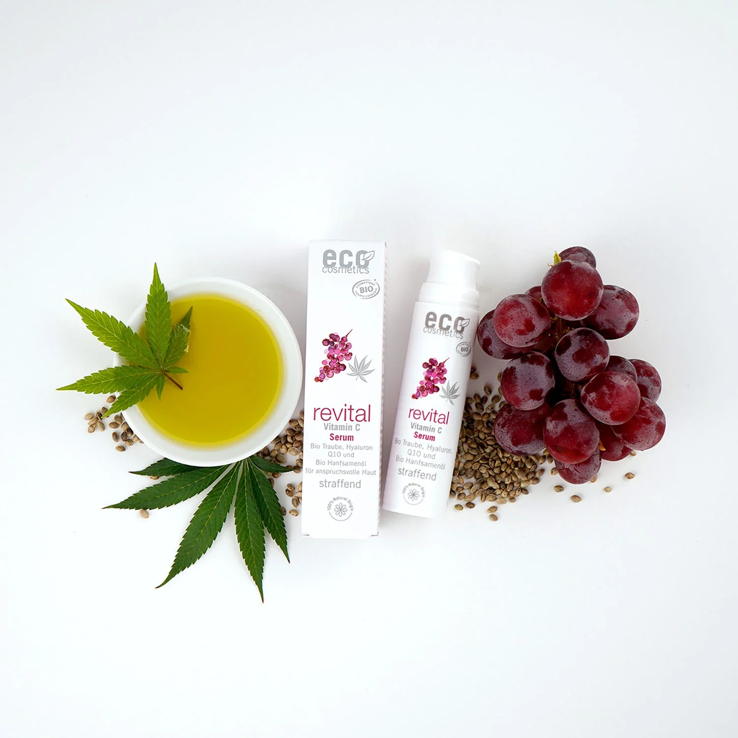 Eco Cosmetics Revital Sérum facial Vitamina C BIO (30 ml) - para piel exigente
