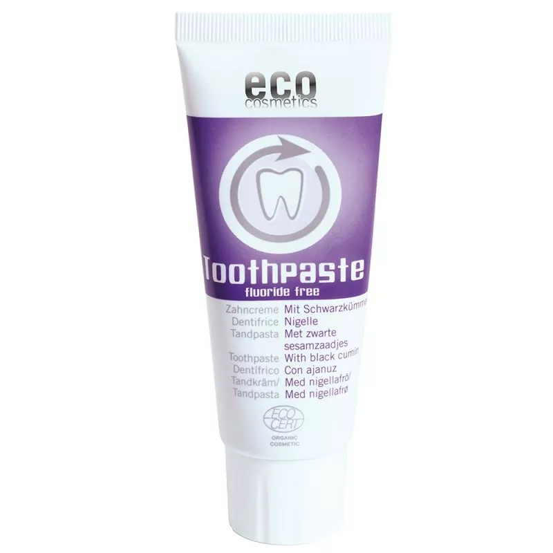Eco Cosmetics Pasta de dientes de mora ecológica (75 ml) - sin flúor