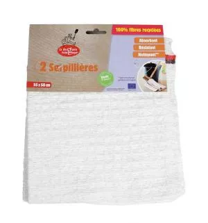 Ecodis La Droguerie Ecologique de Floor cloth set de rec. Fibra (2 unidades)