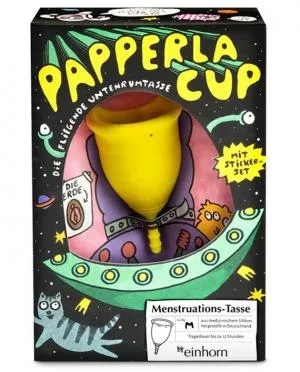 Einhorn Copa menstrual Papperlacup - M