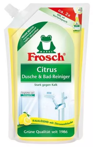 Frosch EKO Limpiador de baño y ducha con limón - recambio (950 ml)