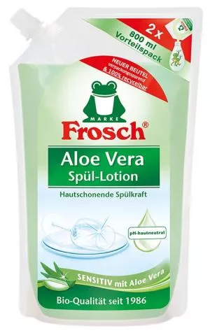 Frosch EKO Lavavajillas líquido Aloe vera - cartucho de repuesto (800ml)