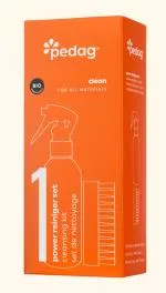 Pedag Juego de cepillo y espuma limpiadora Power Cleaner 200 ml