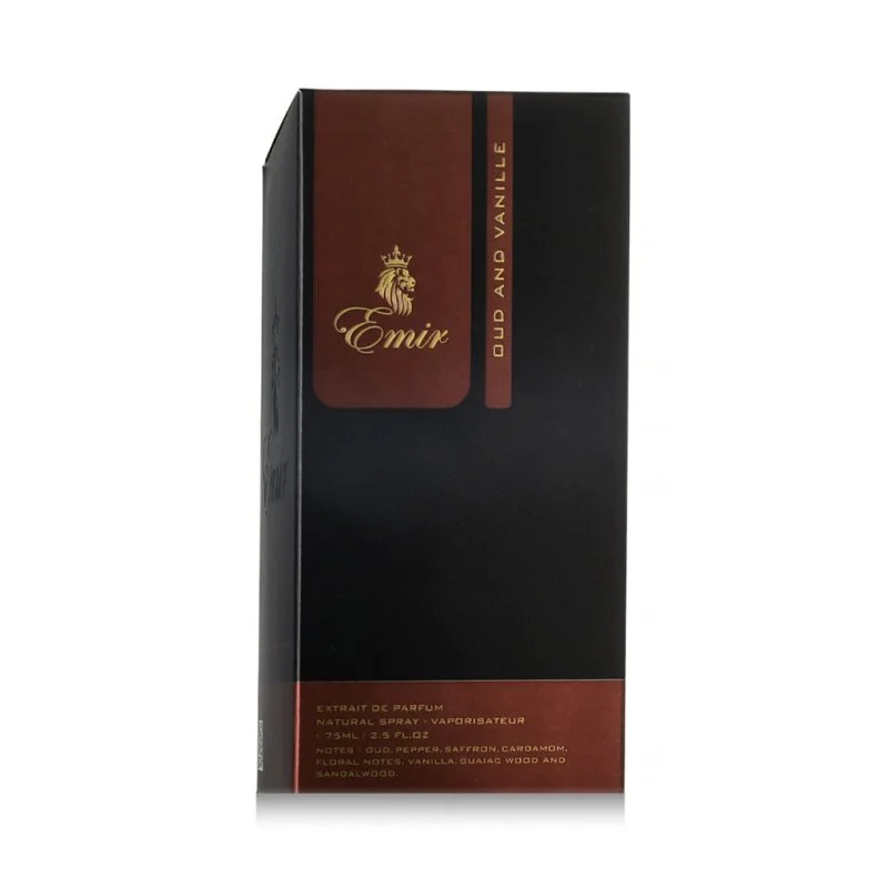 Oud and Vanille extracto de perfume para mujer