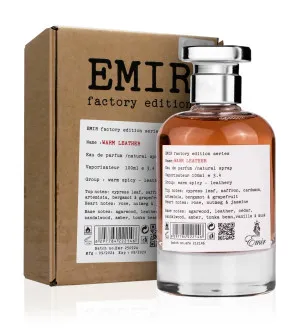 Emir Factory Edition Warm Leather agua de perfume unisex 100 ml