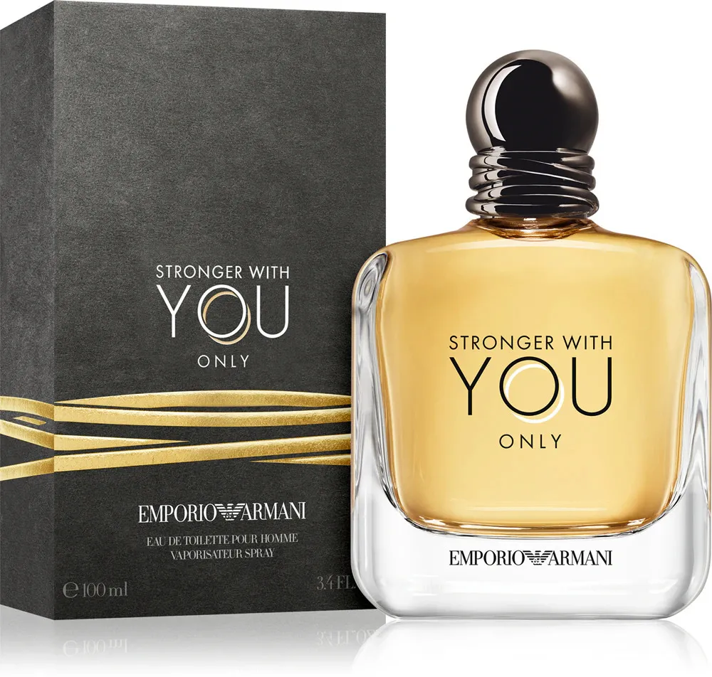 Emporio Armani Stronger With You Only eau de toilette para hombre 100 ml