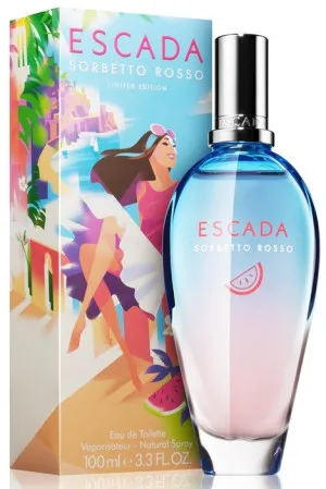 Escada Sorbetto Rosso agua de tocador para mujeres 100 ml