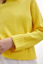 Ecoalf Eucaliptoalf knit woman bright yellow