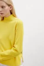 Ecoalf Eucaliptoalf knit woman bright yellow