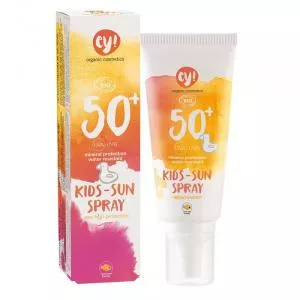 Ey! Protector solar en spray para niños SPF 50 BIO (100 ml) - 100% natural, con pigmentos minerales
