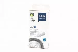 Fair Squared Preservativo XL 60 (8 unidades) - vegano y de comercio justo