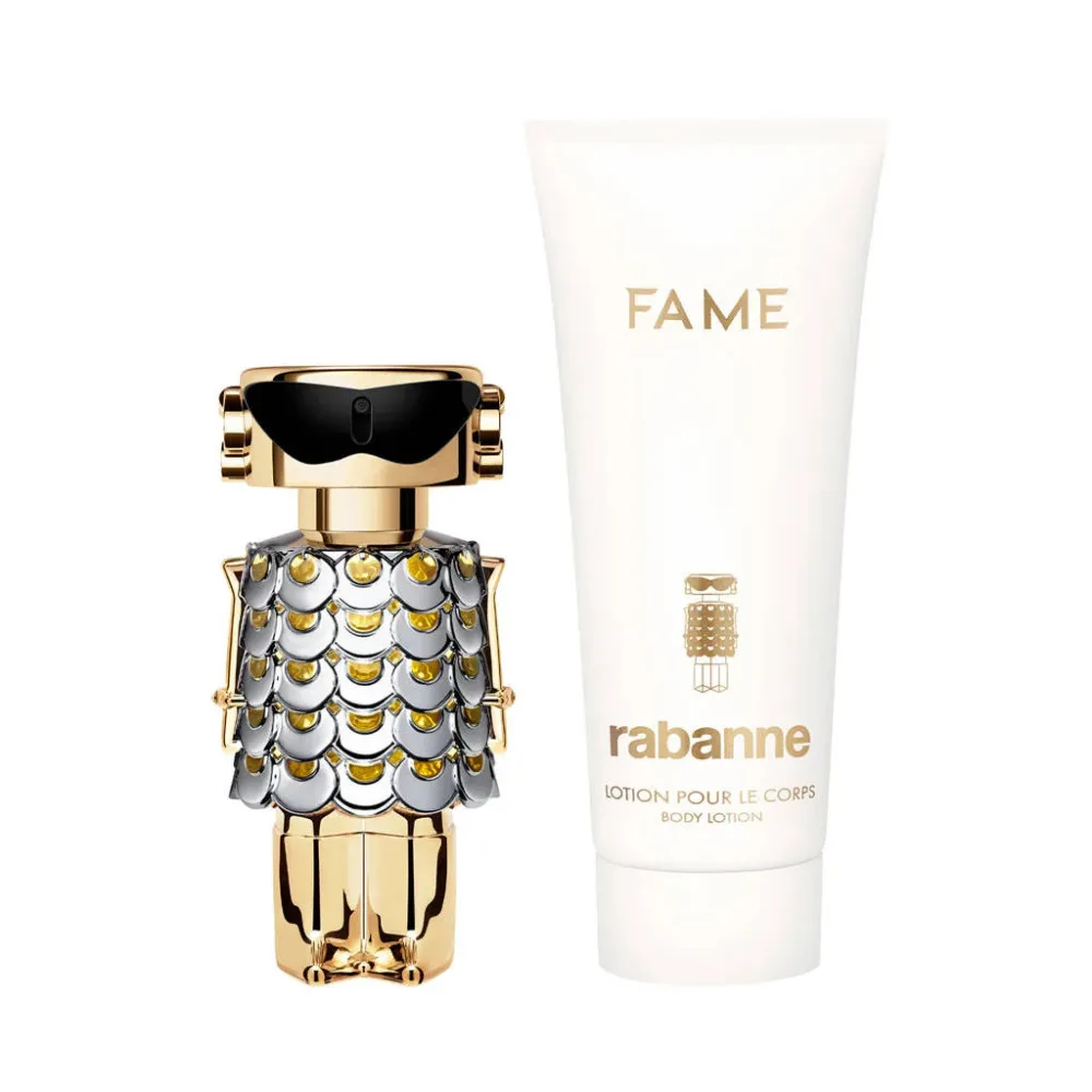 Fame Agua de Perfume para mujer 50 ml + loción corporal 100 ml