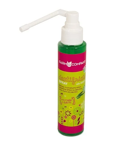 Menthol Spray Toothpaste pasta dental en spray para gatos y perros 100 ml