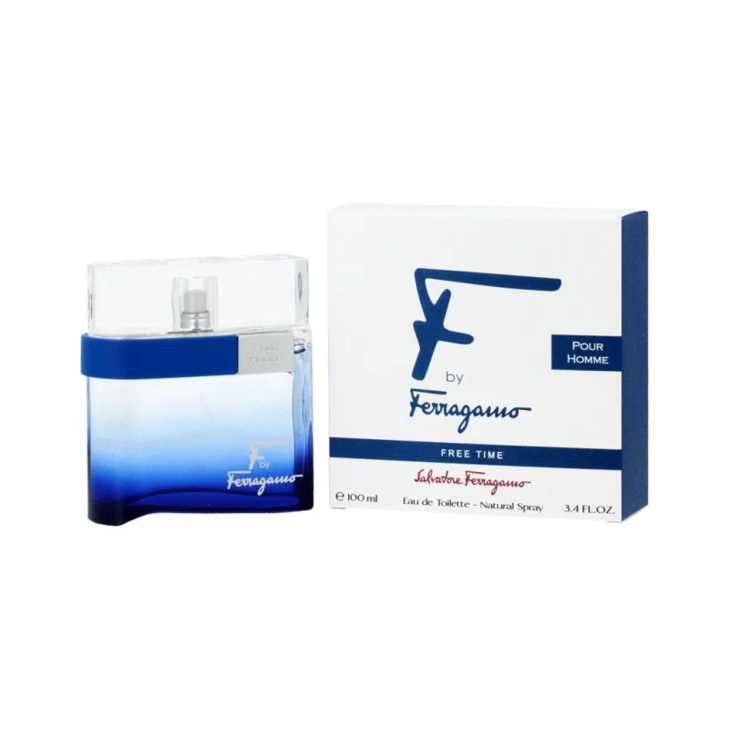 F by Ferragamo Free Time agua de tocador para hombre 100 ml