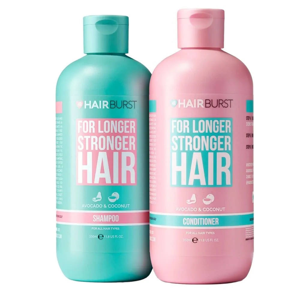 Set de champú y acondicionador para cabello largo