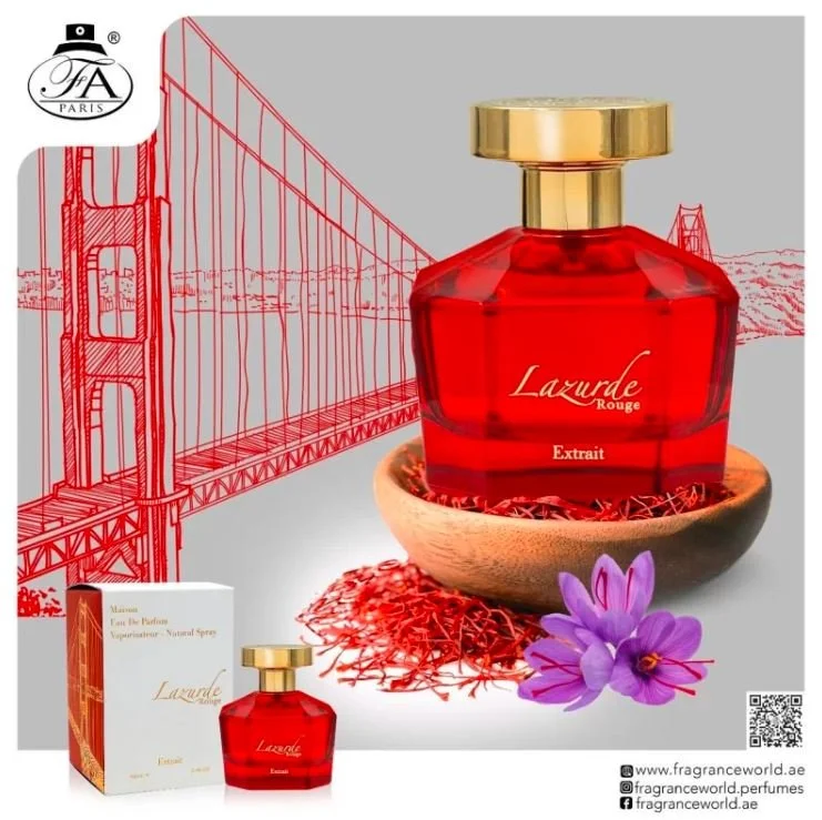 Lazurde Rouge extracto de perfume unisex 100 ml