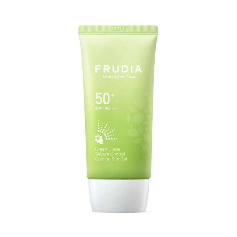 Gel solar refrescante para el control del sebo con uva verde SPF 50 PA++++ 50 g
