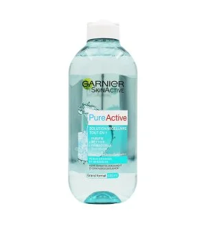 Garnier SkinActive PureActive All-in-1 Micellar Solution agua micelar para piel grasa y sensible