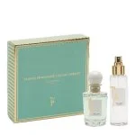 Caja Verde Lorena Varillas 100 ml Fragancia para el Hogar + Spray 100 ml Fragancia para Tejidos