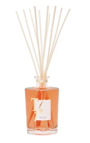 Gift Caja Papaya Hibisco Varillas 1500 ml Jarrón Transparente - Tfu