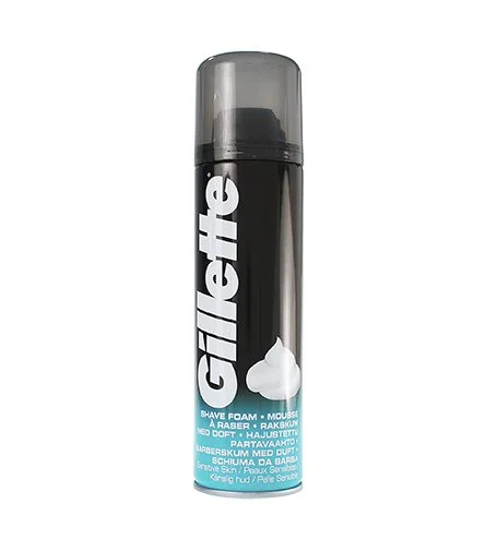 Sensitive espuma de afeitar para piel sensible para hombres 200 ml