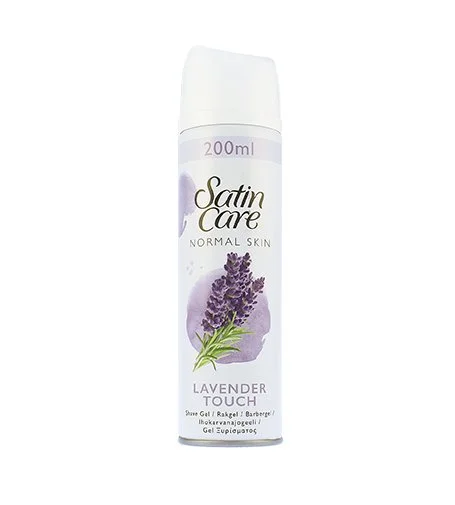 Satin Care Lavender Touch gel de afeitar para piel normal 200 ml