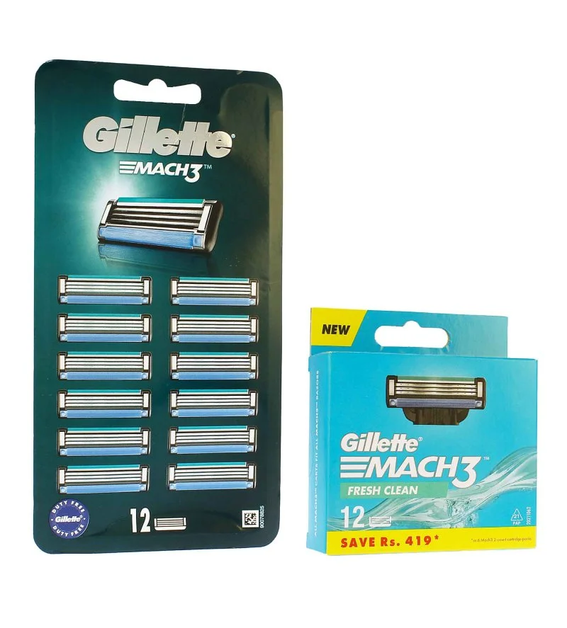 Mach3 Cuchillas de recambio 12 uds