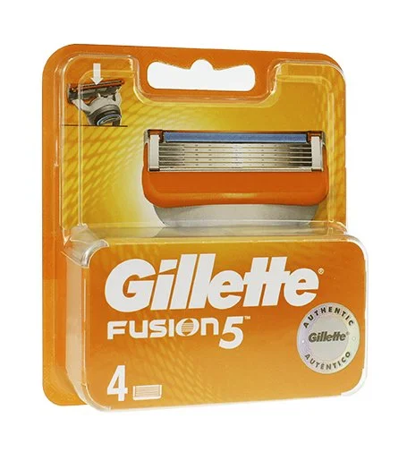 Fusion cuchillas de recambio 4 unidades para hombre