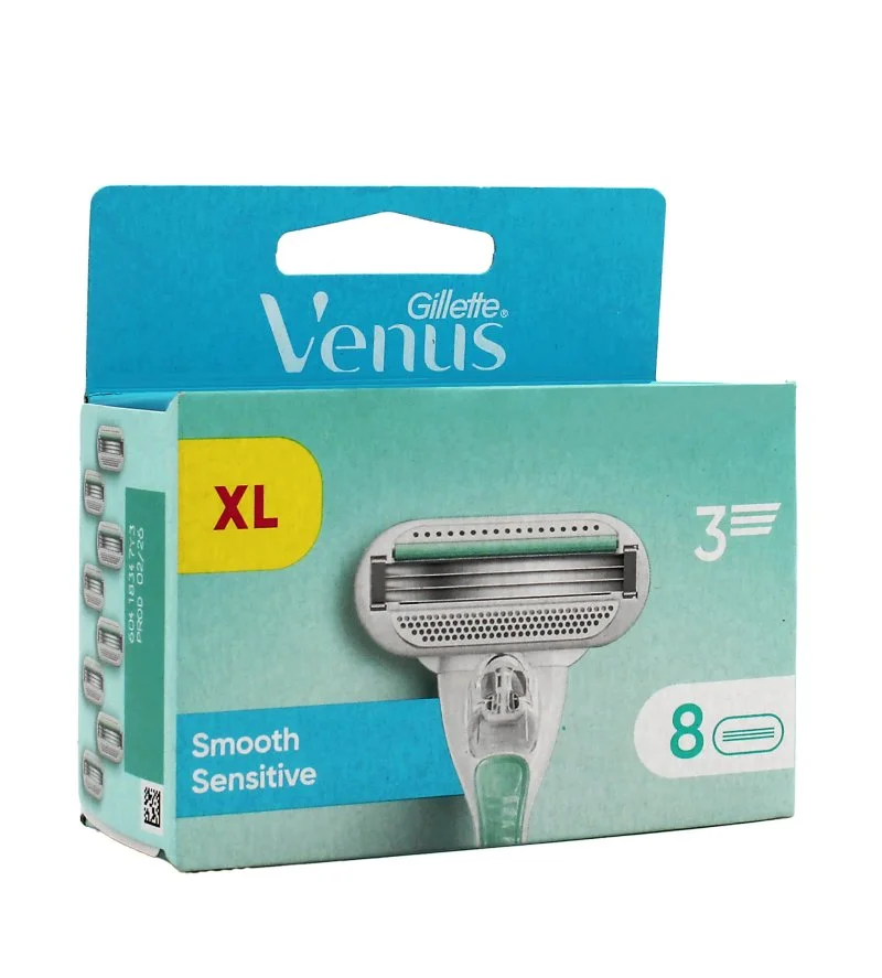 Venus Smooth Sensitive cuchillas de recambio 8 uds