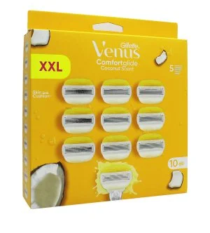 Gillette Venus Comfortglide Coconut & Olay cuchillas de recambio 10 uds