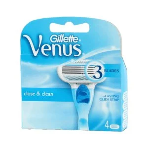 Gillette Venus recambios de cuchillas de afeitar 4 uds para mujeres