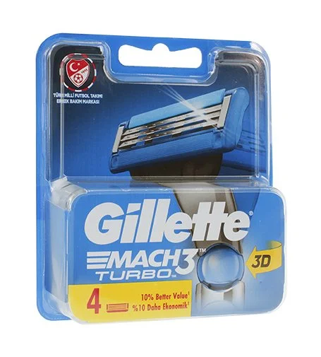 Mach3 Turbo recambios 4 uds. para hombre