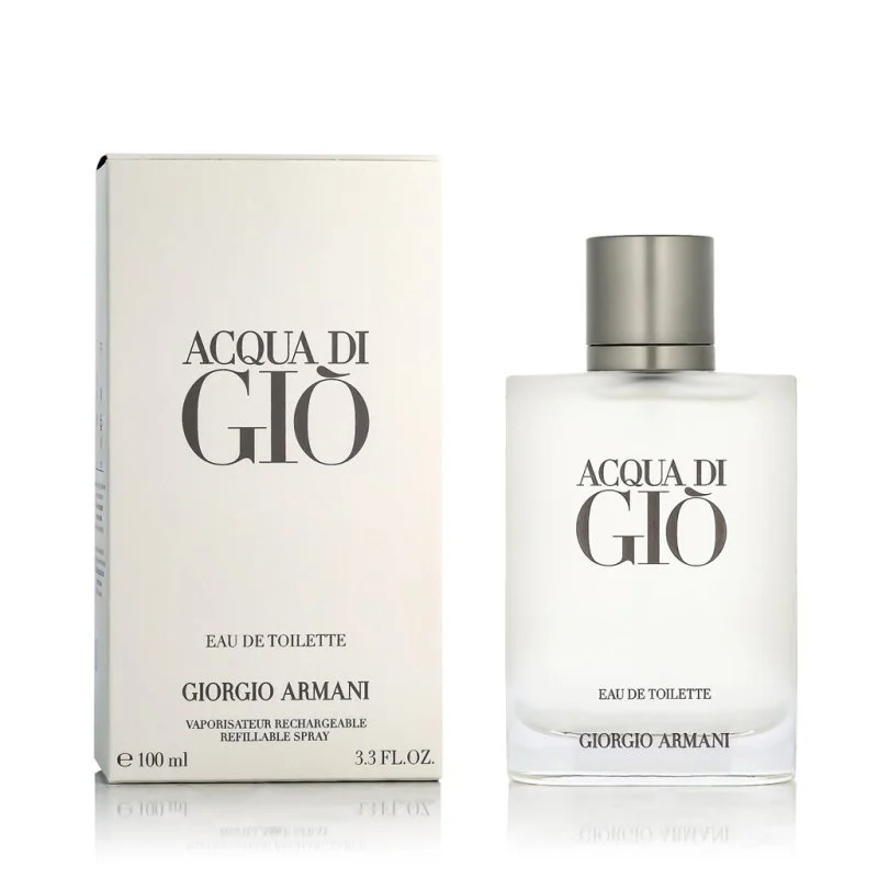 Acqua di Giò Pour Homme Eau de Toilette recargable para hombre 100 ml