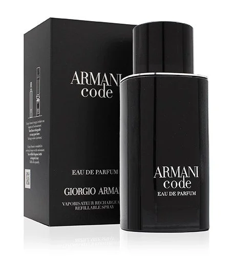 Code Eau de Parfum en frasco recargable para hombre 125 ml