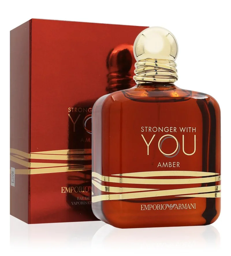 Emporio Armani Stronger With You Amber Eau de Parfum para hombre 100 ml