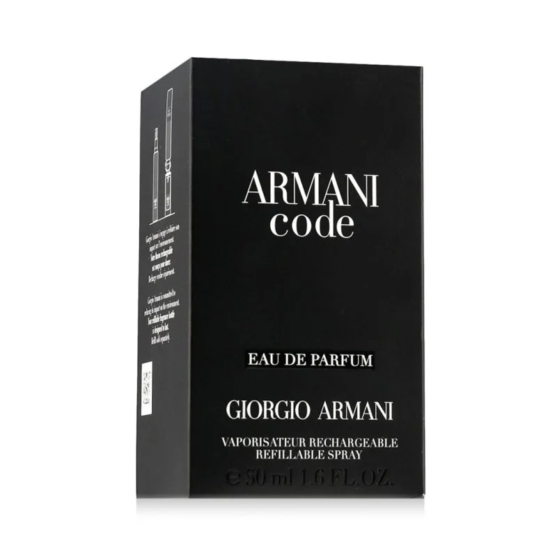 Armani Code Eau de Parfum recargable para hombre 50 ml
