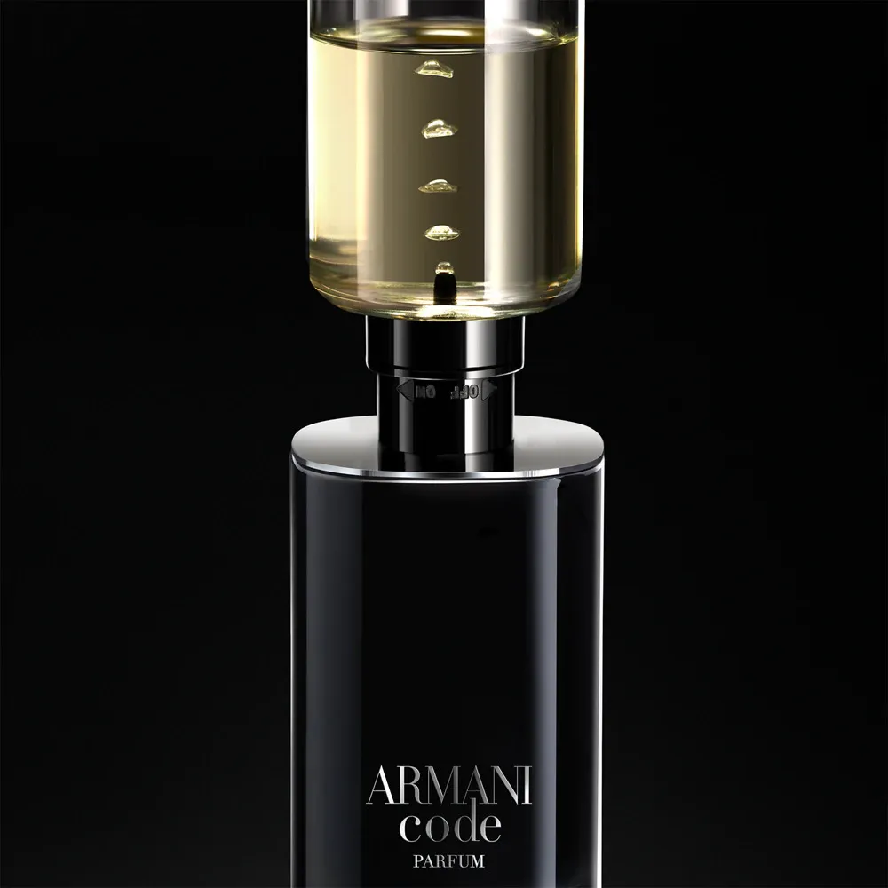 Code Parfum perfume para hombre 75 ml frasco rellenable