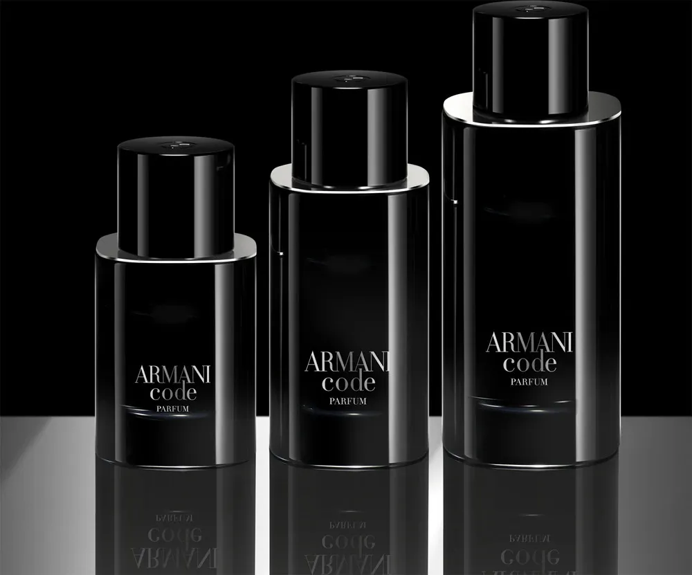 Code Parfum perfume para hombre 75 ml frasco rellenable