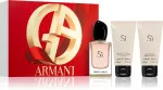 Sì set de regalo para mujeres agua de perfume 50 ml + gel de ducha 50 ml + loción corporal 50 ml 50 ml + sprchový gel 50 ml + tělové mléko 50 ml