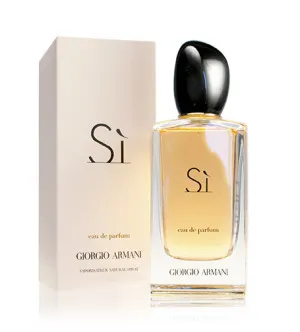 Giorgio Armani Sí agua de perfume para mujer 100 ml