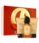 Sì set de regalo para mujeres agua de perfume 50 ml + gel de ducha 50 ml + loción corporal 50 ml 50 ml + sprchový gel 50 ml + tělové mléko 50 ml